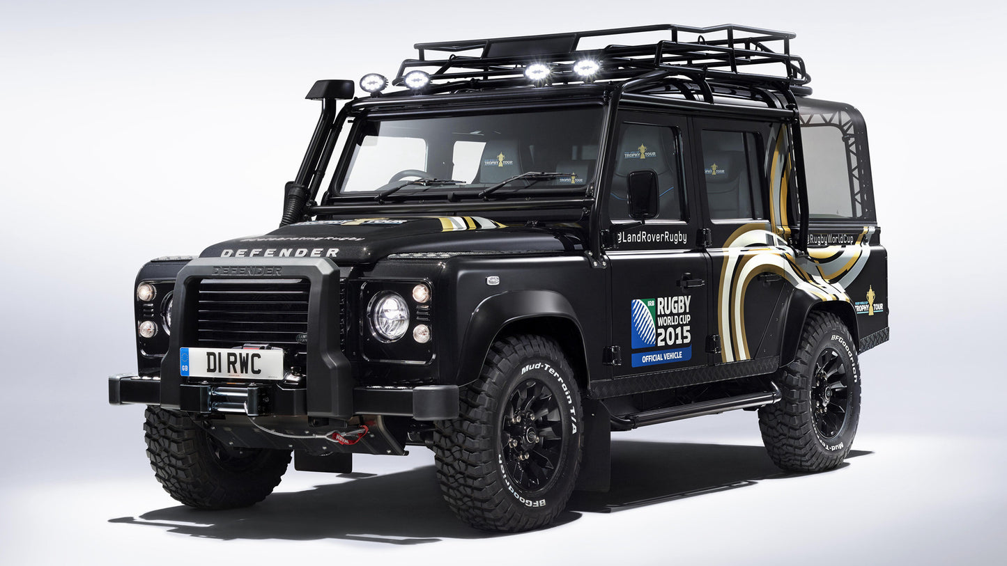 Land Rover Defender Rugby World Cup Hd Art Jigsaw Puzzle