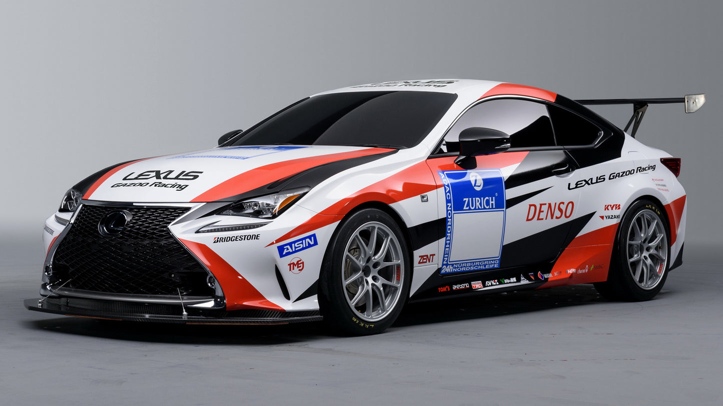 Lexus Rc By Gazoo Racing Hd Art Keychain