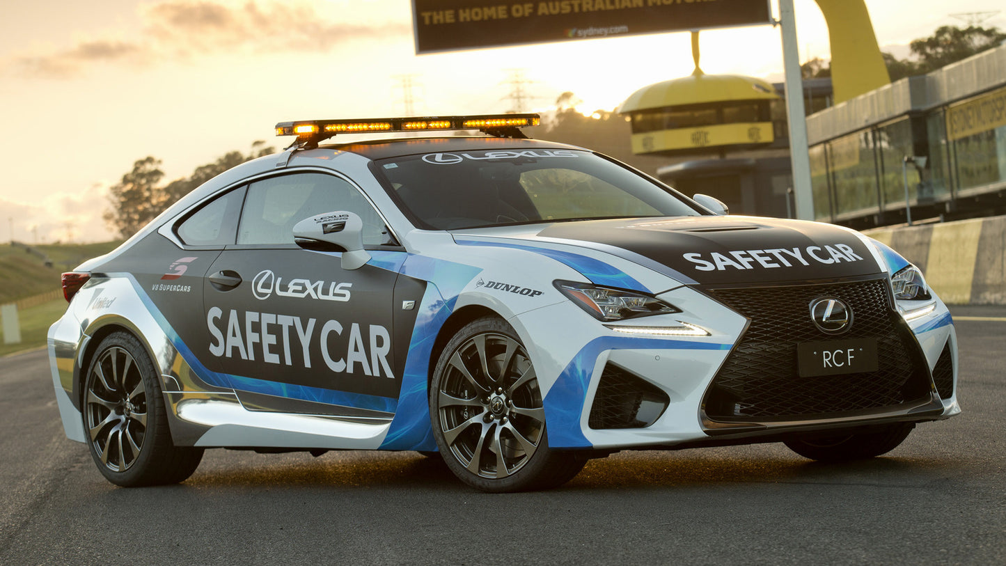 Lexus Rc F Supercars Safety Car Hd Art Magnet