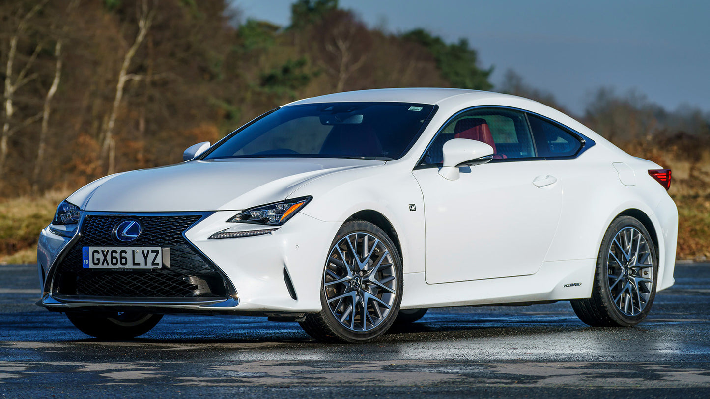 Lexus Rc Hybrid F Sport Uk Hd Art Print Poster
