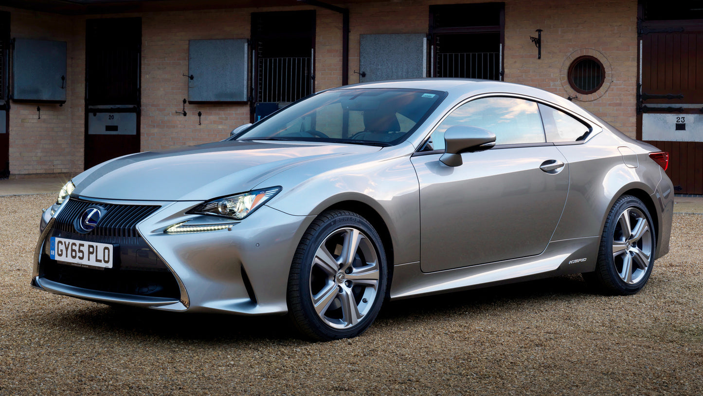 Lexus Rc Hybrid Uk Hd Art Print Poster