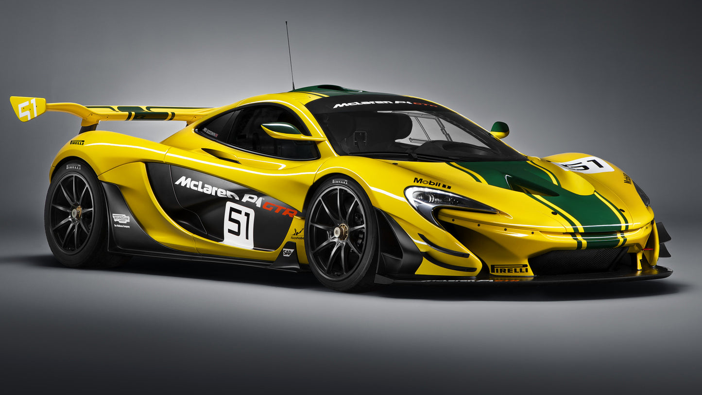 Mclaren P1 Gtr Hd Art Print Poster