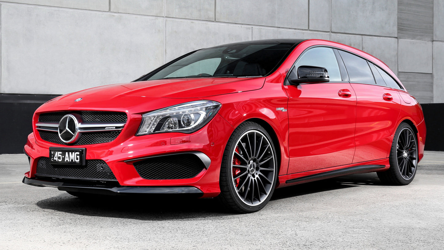Mercedes Amg Cla Shooting Brake Au Hd Art Magnet