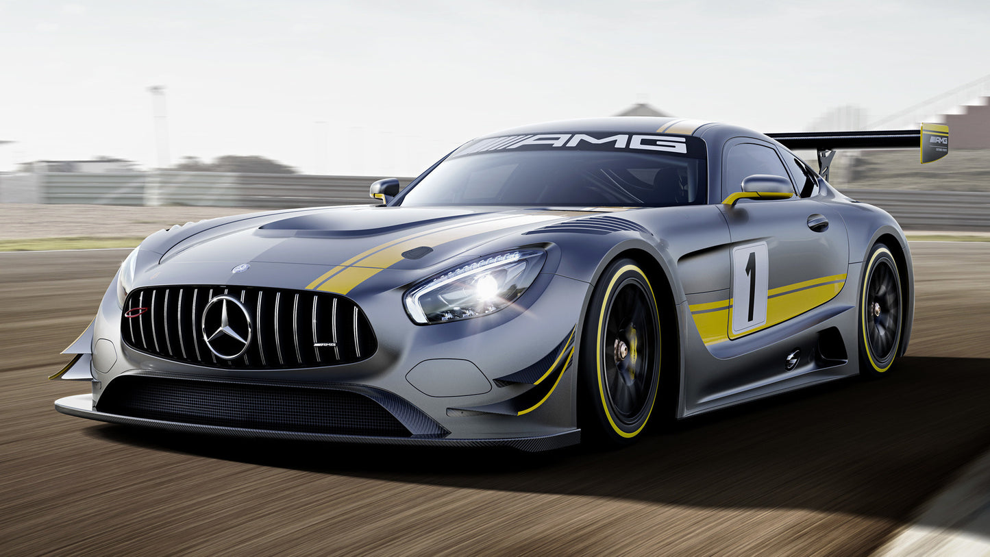 Mercedes Amg Gt3 Hd Art Print Poster