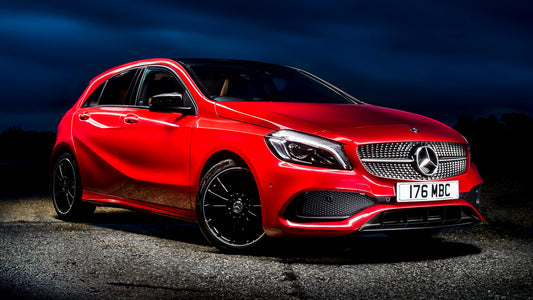 Mercedes Benz A Class Amg Line Uk Hd Art Print Poster