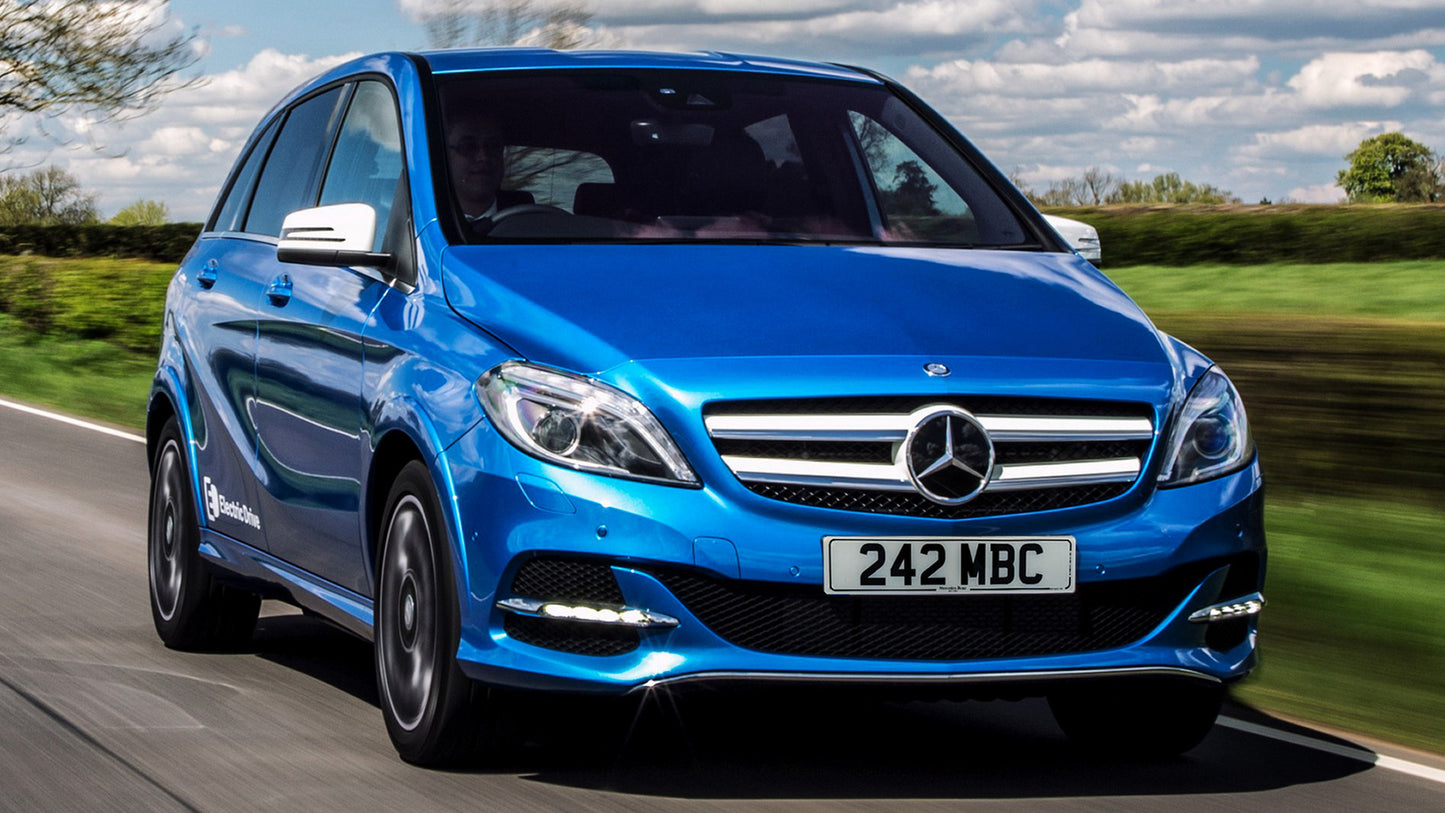 Mercedes Benz B Class Electric Drive Uk Hd Art Print Poster