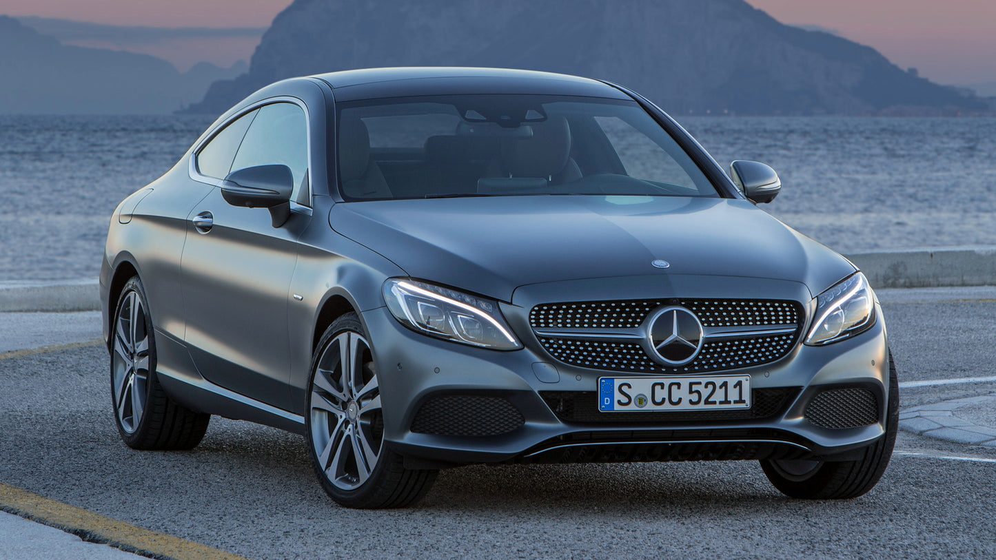 Mercedes Benz C Class Coupe Hd Art Keychain