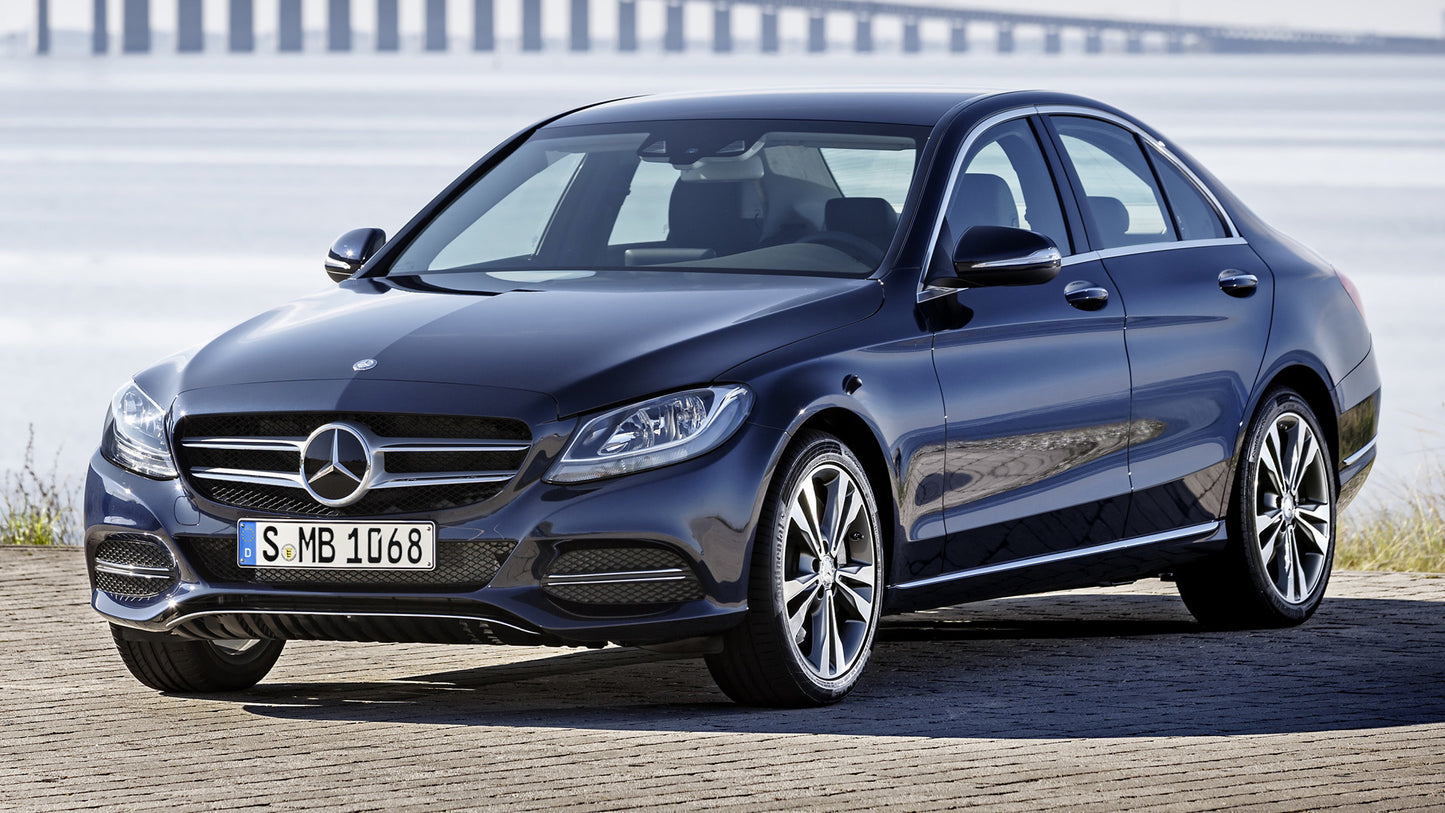 Mercedes Benz C Class Plug In Hybrid Hd Art Keychain