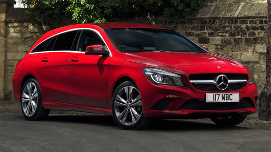 Mercedes Benz Cla Class Shooting Brake Uk Hd Art Print Poster