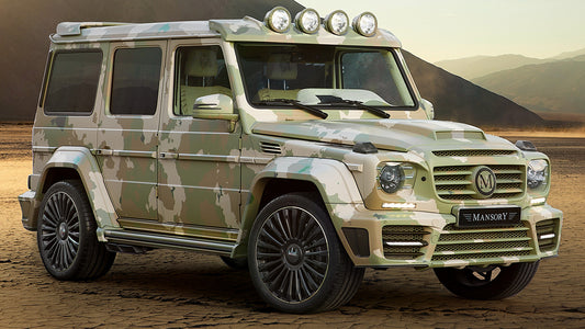 Mercedes Benz G Amg Sahara Edition By Mansory Hd Art Jigsaw Puzzle