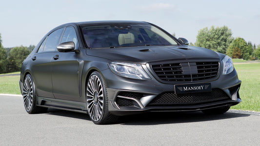 Mercedes Benz S Amg Black Edition By Mansory Hd Art Print Poster