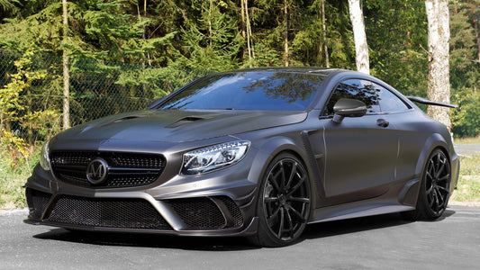 Mercedes Benz S Amg Coupe Black Edition By Mansory Hd Art Print Poster