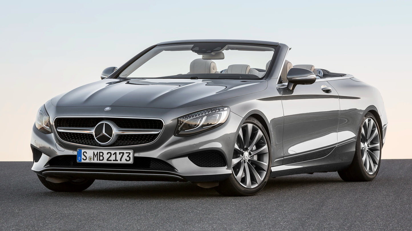 Mercedes Benz S Class Cabriolet Hd Art Print Poster