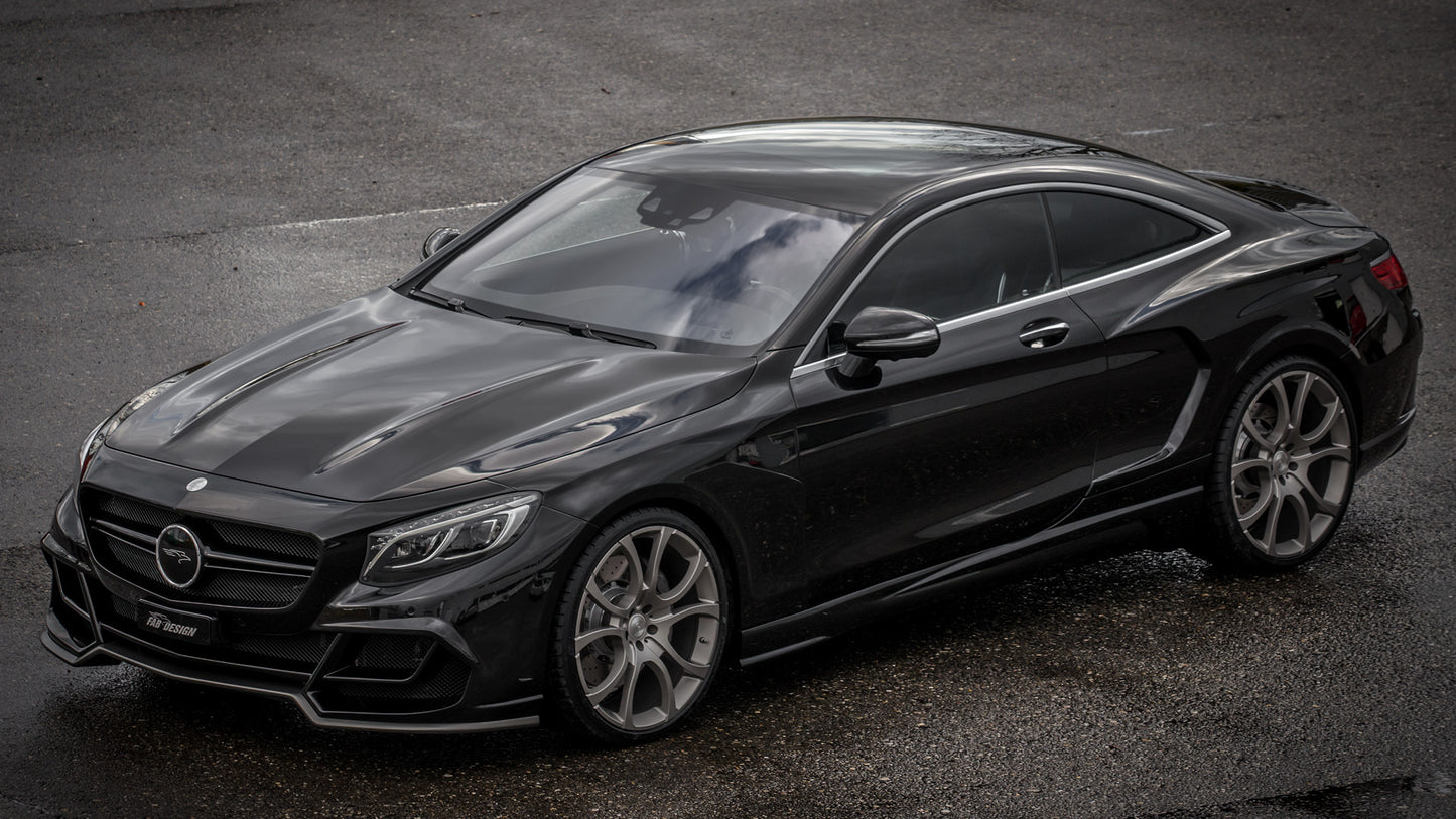 Mercedes Benz S Class Coupe Esquire By Fab Design Hd Art Print Poster