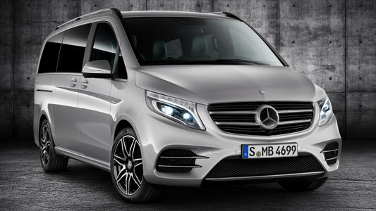 Mercedes Benz V Class Amg Line Long Hd Art Print Poster