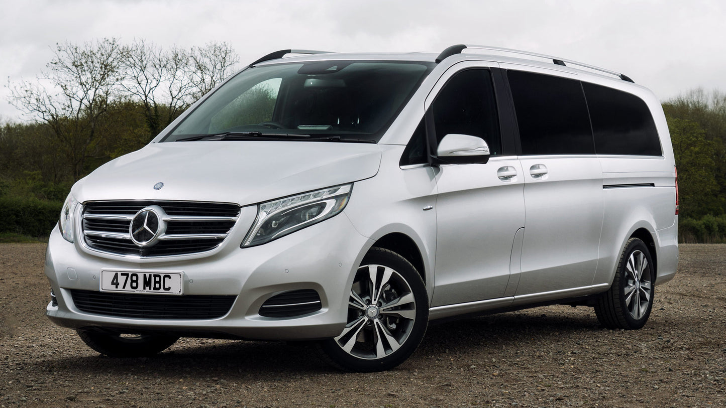 Mercedes Benz V Class Extralong Uk Hd Art Jigsaw Puzzle