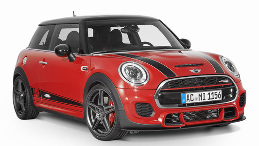 Mini John Cooper Works By Ac Schnitzer Hd Art Keychain