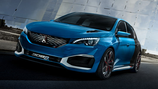 Peugeot R Hybrid Concept Hd Art Keychain