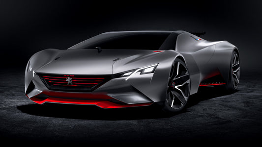Peugeot Vision Gran Turismo Hd Art Keychain