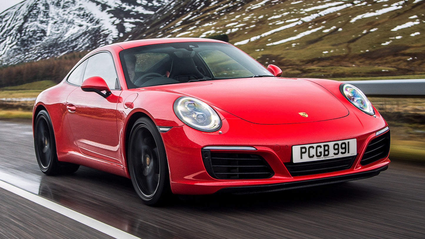 Porsche Carrera Uk Hd Art Keychain