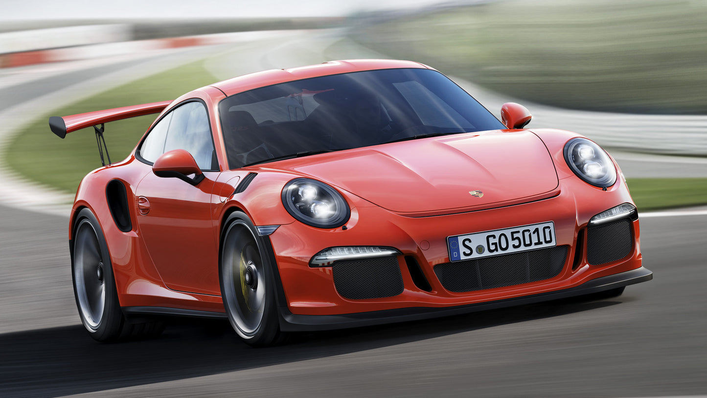 Porsche Gt3 Rs Hd Art Keychain