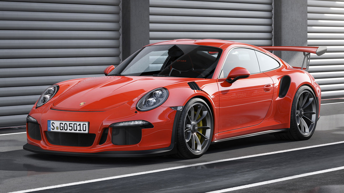 Porsche Gt3 Rs Hd Art Keychain
