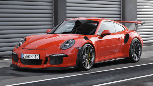 Porsche Gt3 Rs Hd Art Keychain
