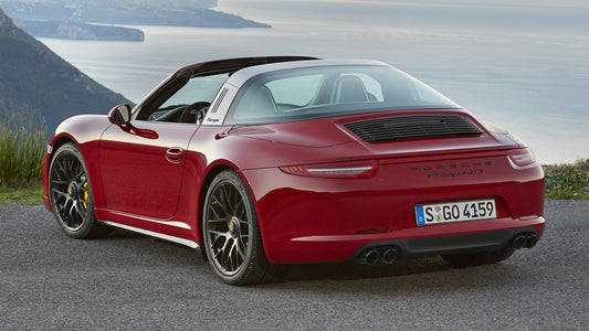 Porsche Targa Gts Hd Art Keychain