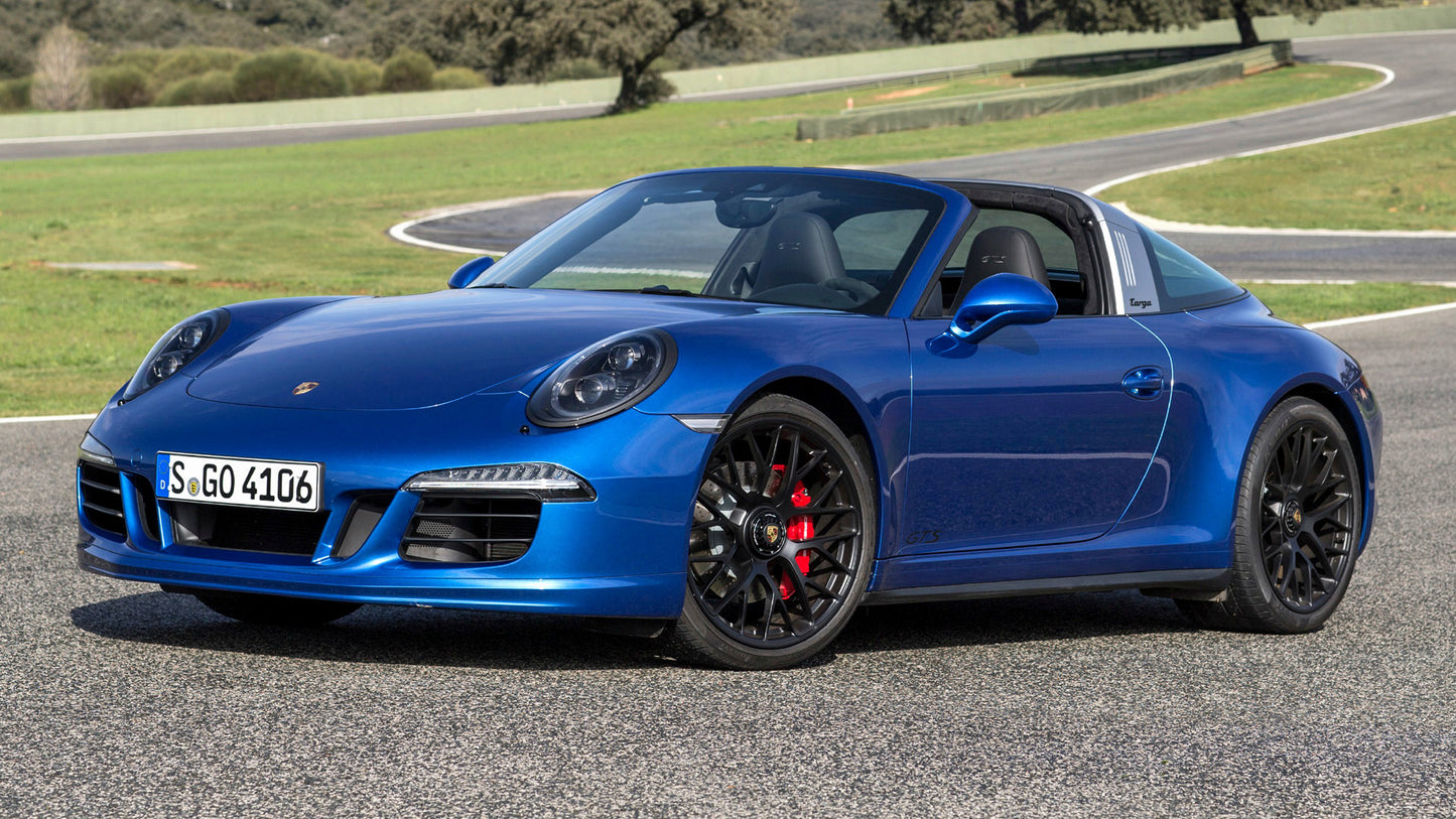 Porsche Targa Gts Hd Art Keychain