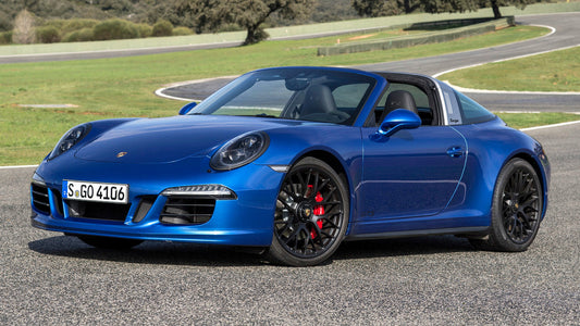 Porsche Targa Gts Hd Art Keychain