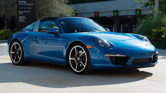 Porsche Targa S Us Hd Art Keychain
