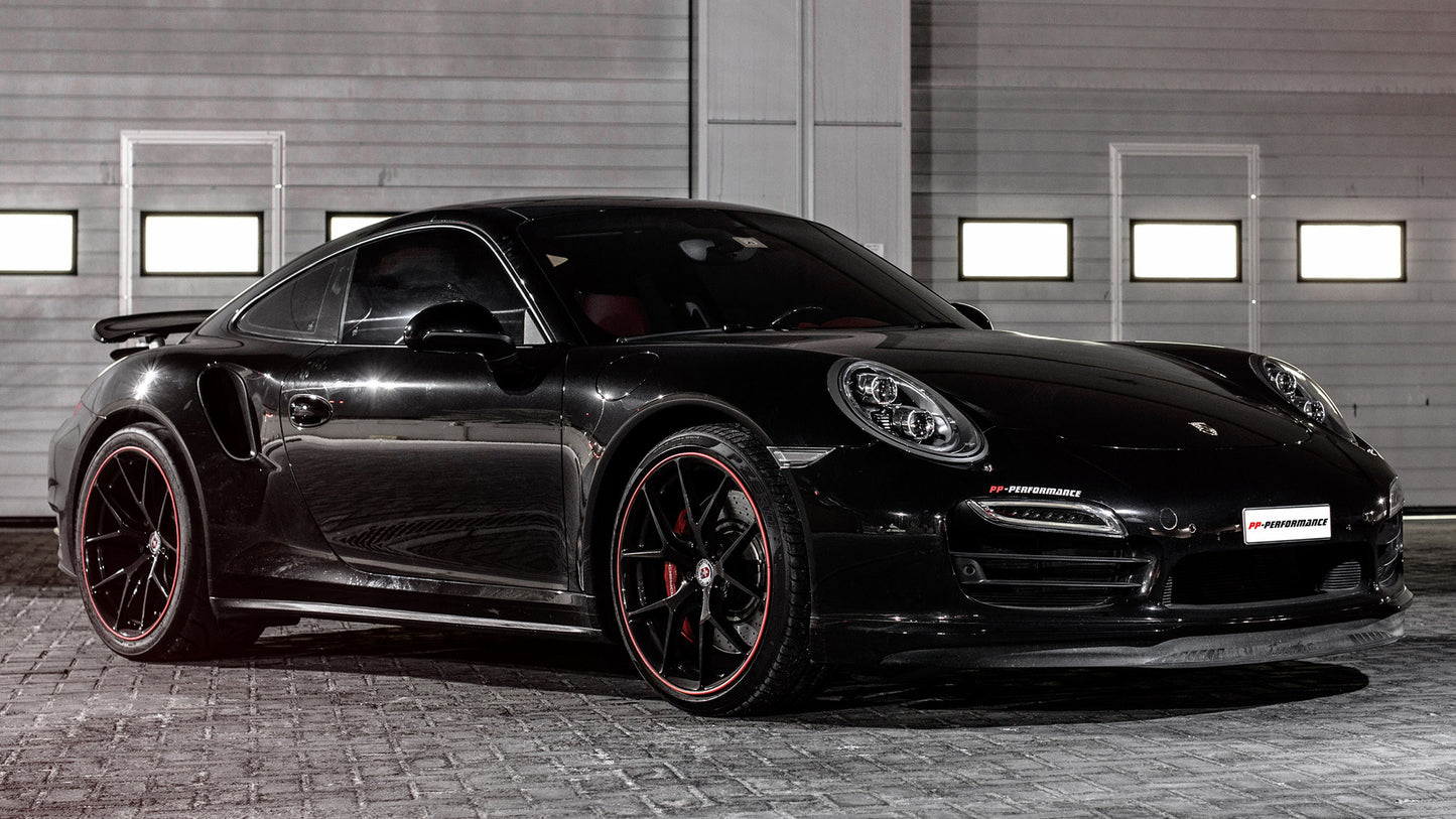 Porsche Turbo By Pp Performance Hd Art Keychain