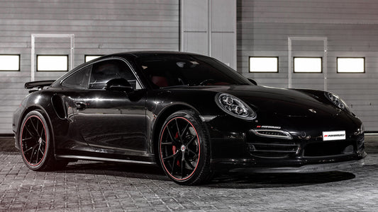 Porsche Turbo By Pp Performance Hd Art Keychain