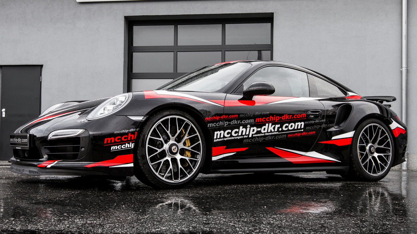 Porsche Turbo S By Mcchip Dkr Hd Art Keychain