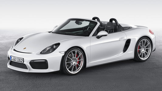 Porsche Boxster Spyder Hd Art Keychain