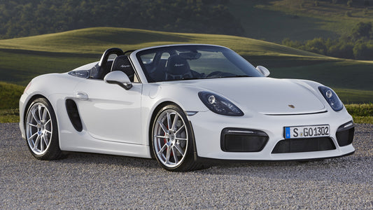 Porsche Boxster Spyder Hd Art Keychain