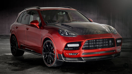 Porsche Cayenne Turbo By Mansory Hd Art Keychain