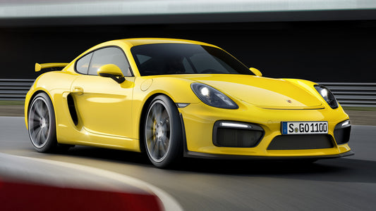Porsche Cayman Gt4 Hd Art Keychain