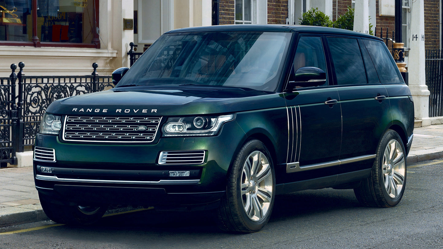 Range Rover Autobiography Black Holland And Holland Hd Art Keychain