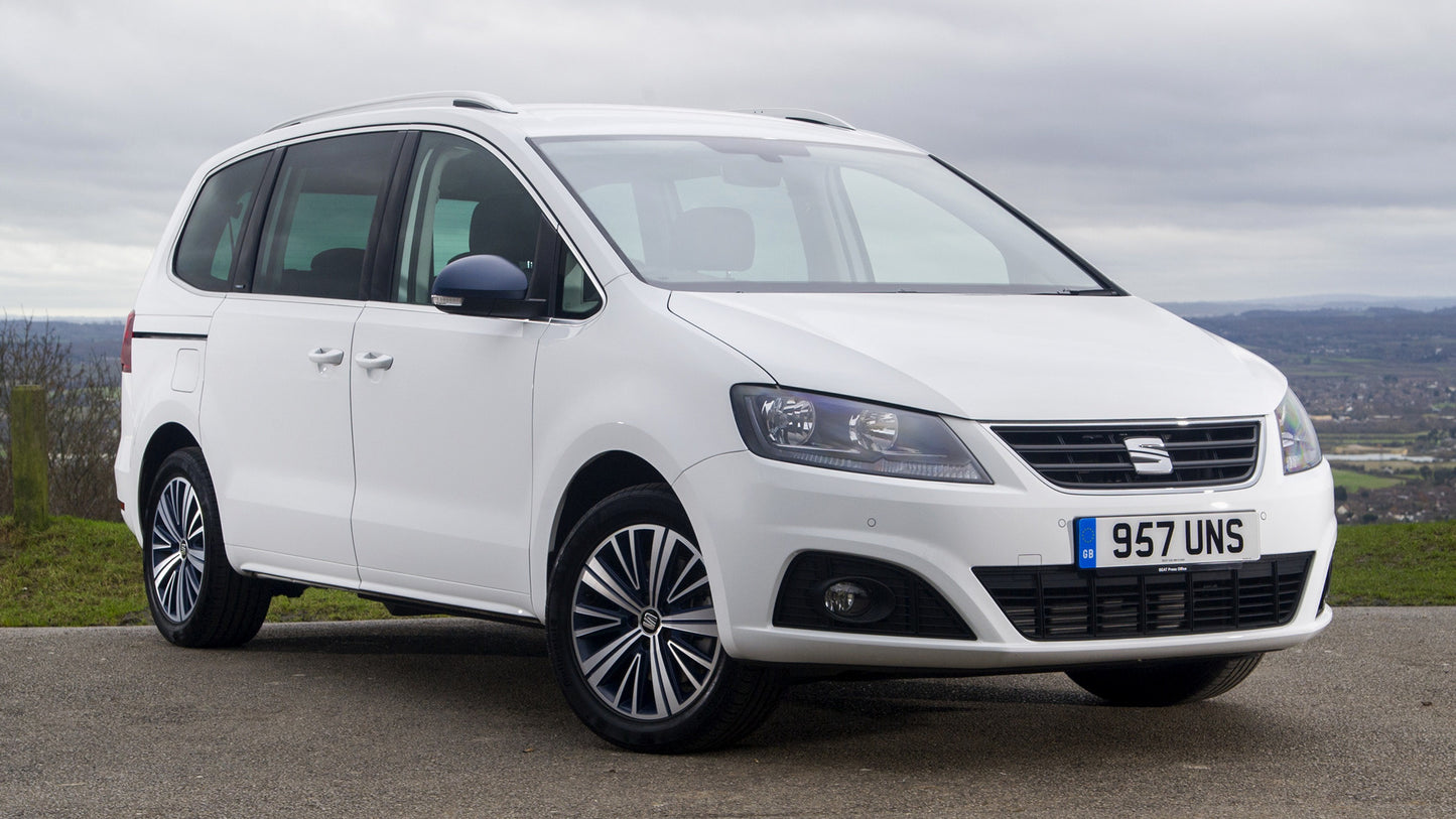 Seat Alhambra Connect Uk Hd Art Keychain