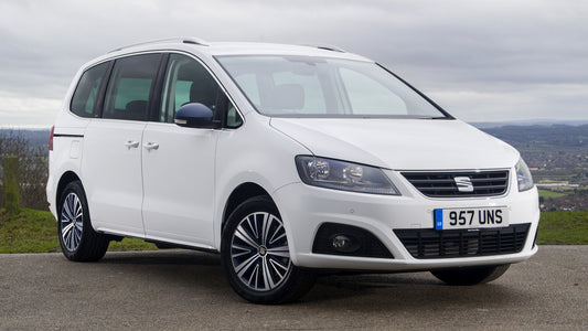 Seat Alhambra Connect Uk Hd Art Keychain