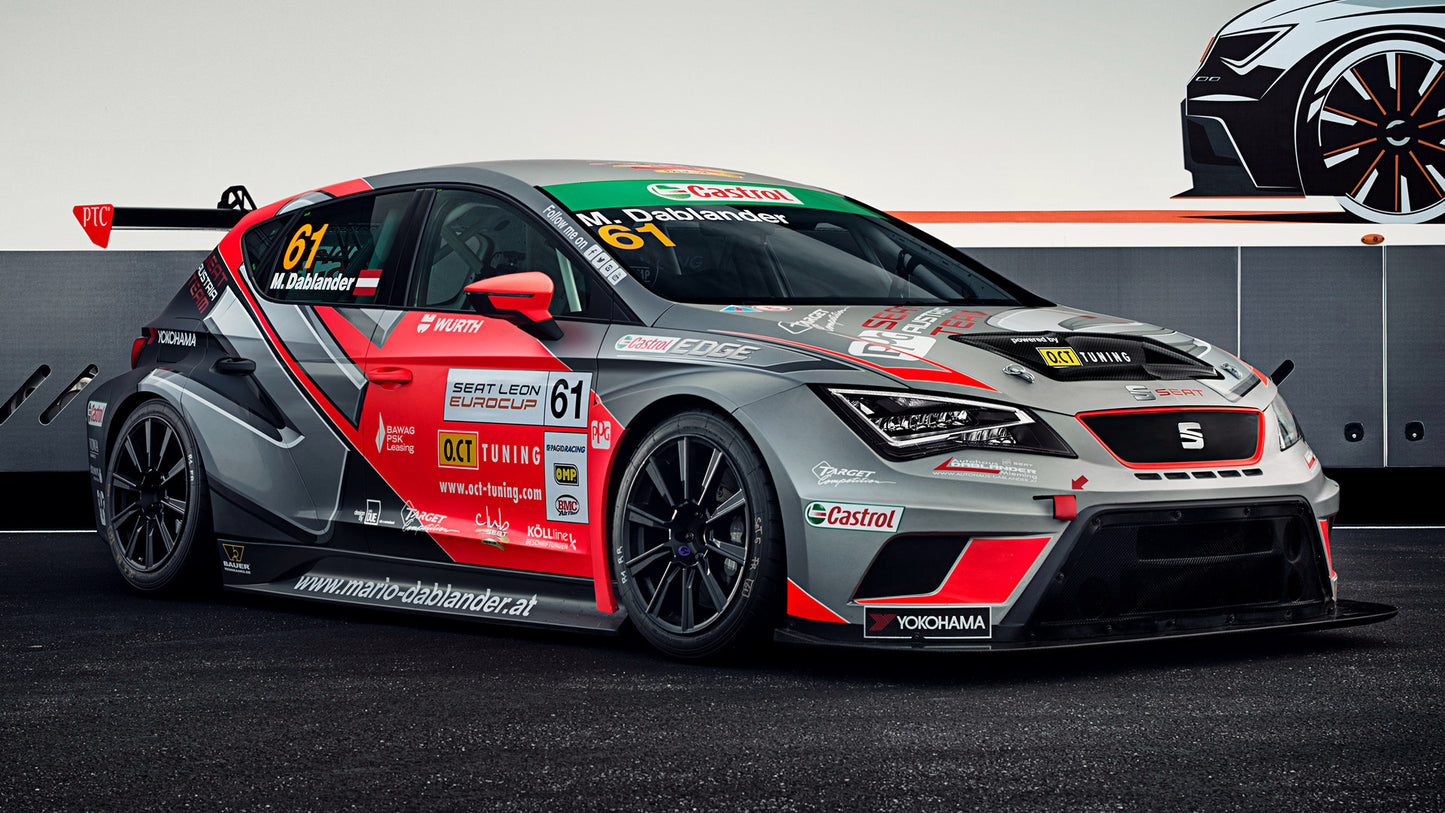 Seat Leon Cup Racer Hd Art Keychain