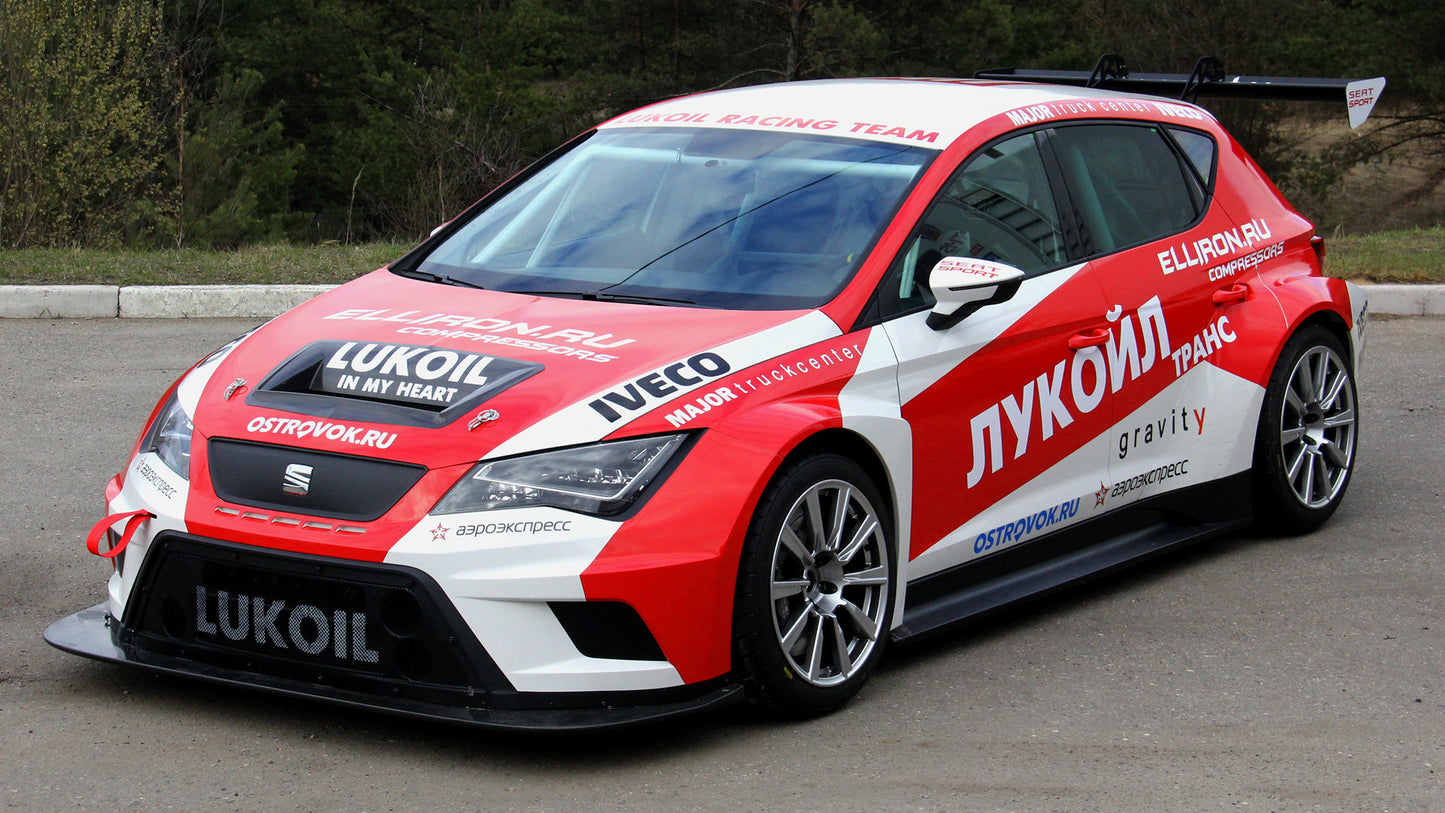 Seat Leon Cup Racer Hd Art Keychain