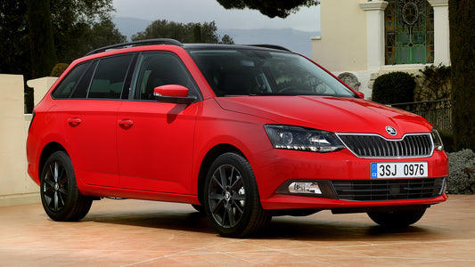 Skoda Fabia Combi Hd Art Keychain