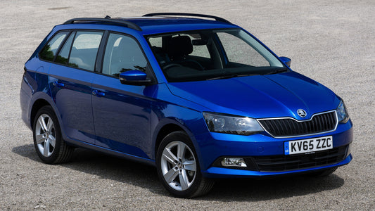 Skoda Fabia Estate Uk Hd Art Keychain