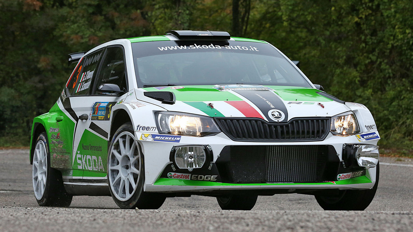 Skoda Fabia R5 Hd Art Keychain