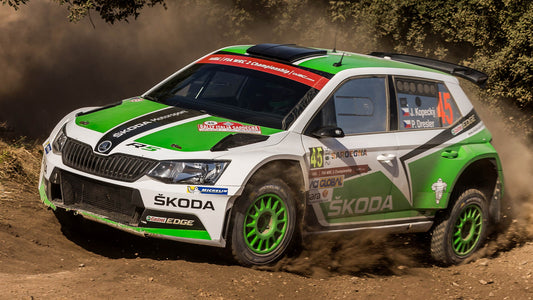 Skoda Fabia R5 Hd Art Keychain