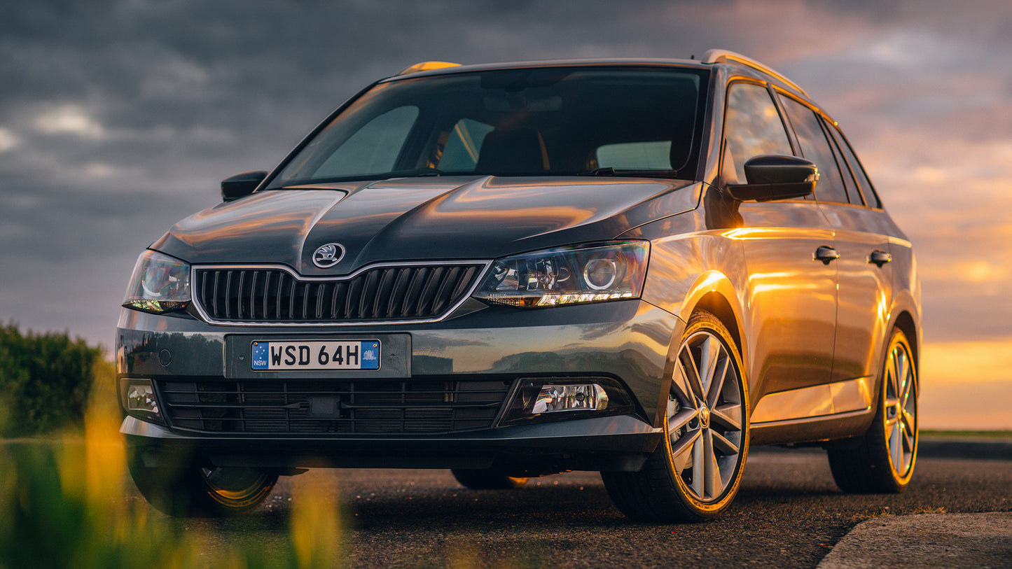 Skoda Fabia Wagon Au Hd Art Keychain