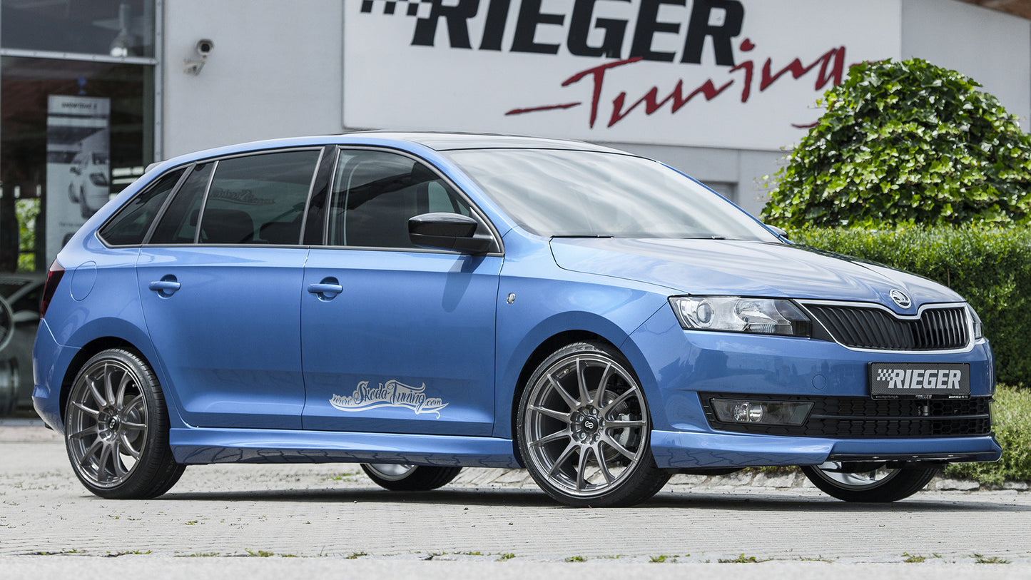 Skoda Rapid Spaceback By Rieger Hd Art Keychain