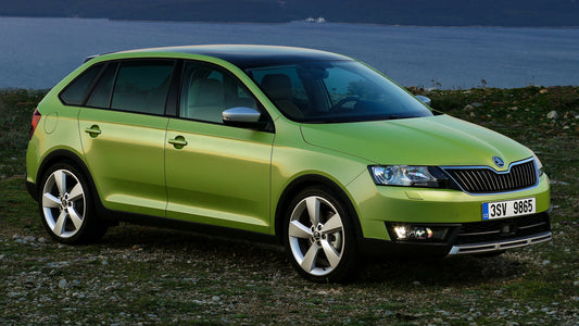 Skoda Rapid Spaceback Scout Line Hd Art Keychain